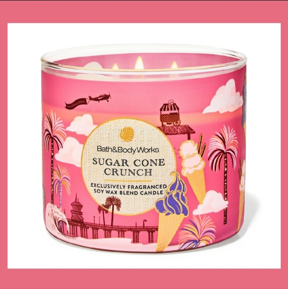 NEW!! Bath & Body Works Sugar Cone Crunch Candle